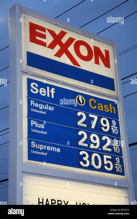 22 per share, more than four times its earnings in the same period last year. . Exxon gasoline prices